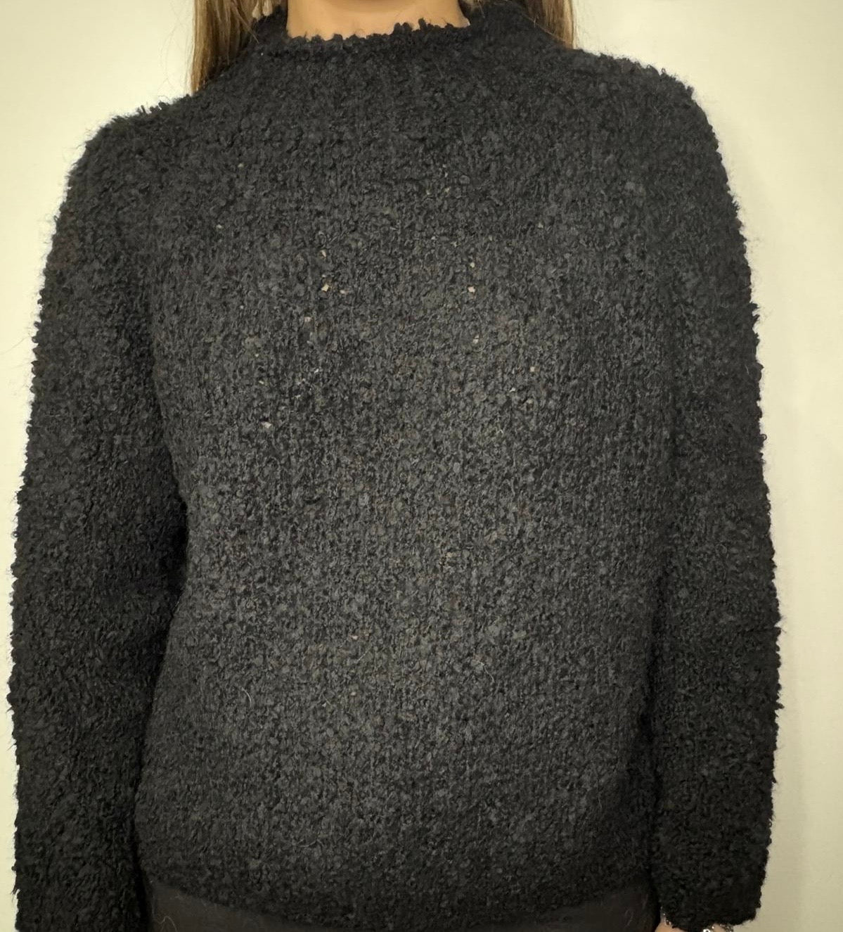 Maglione Bouclé (variante nera)