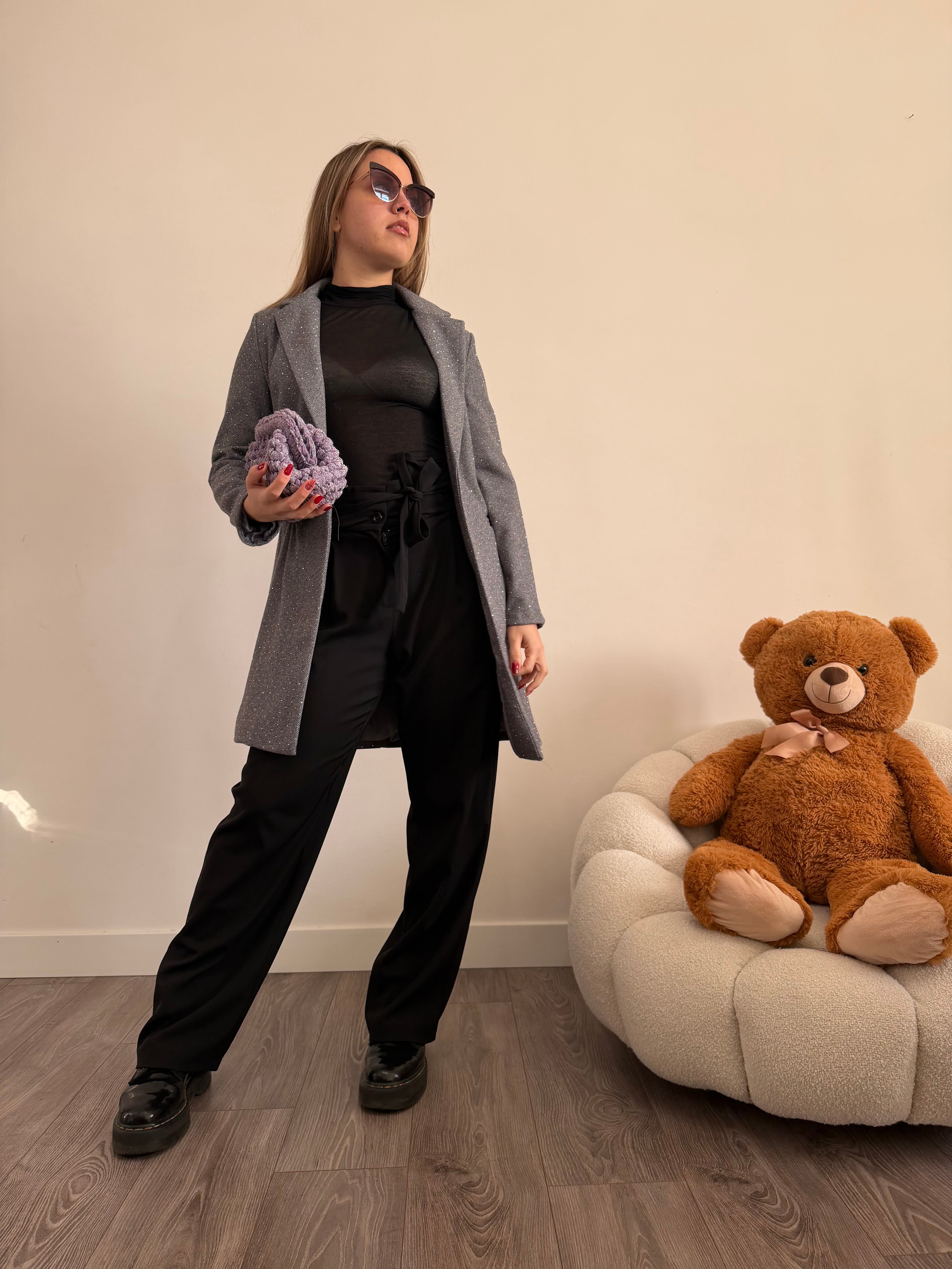 Cappottino Diamond (variante grigio chiaro)