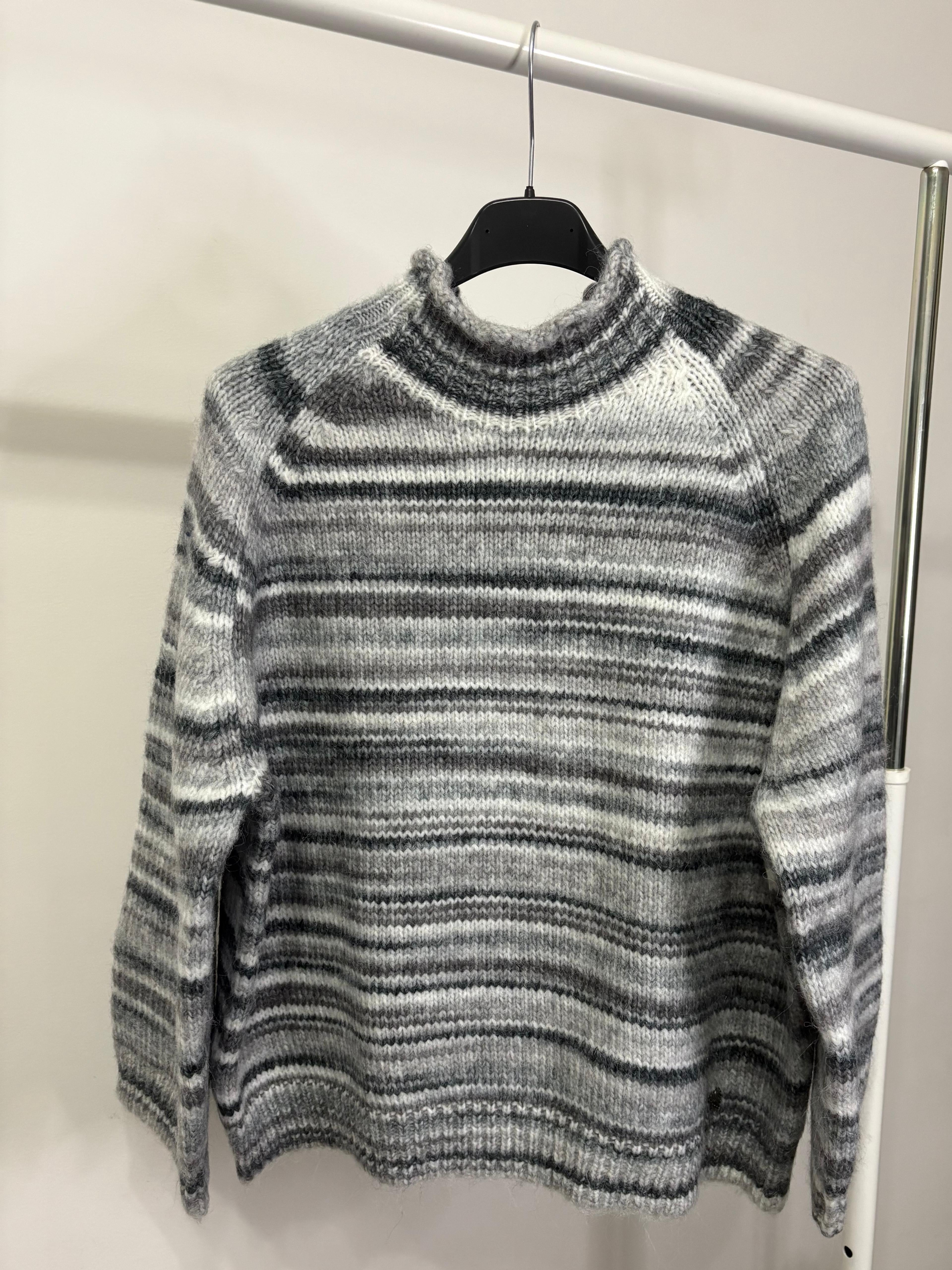 Maglione multicolor (variante grigia)