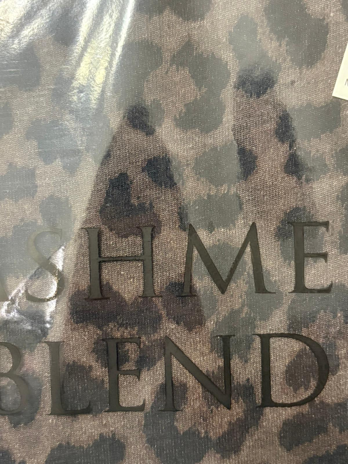 Maglia in misto cashmere (variante maculata marrone)