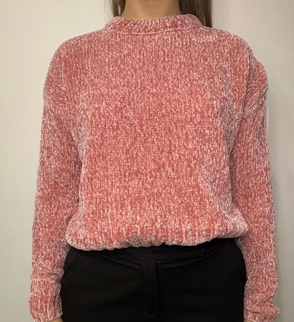 Maglione in ciniglia