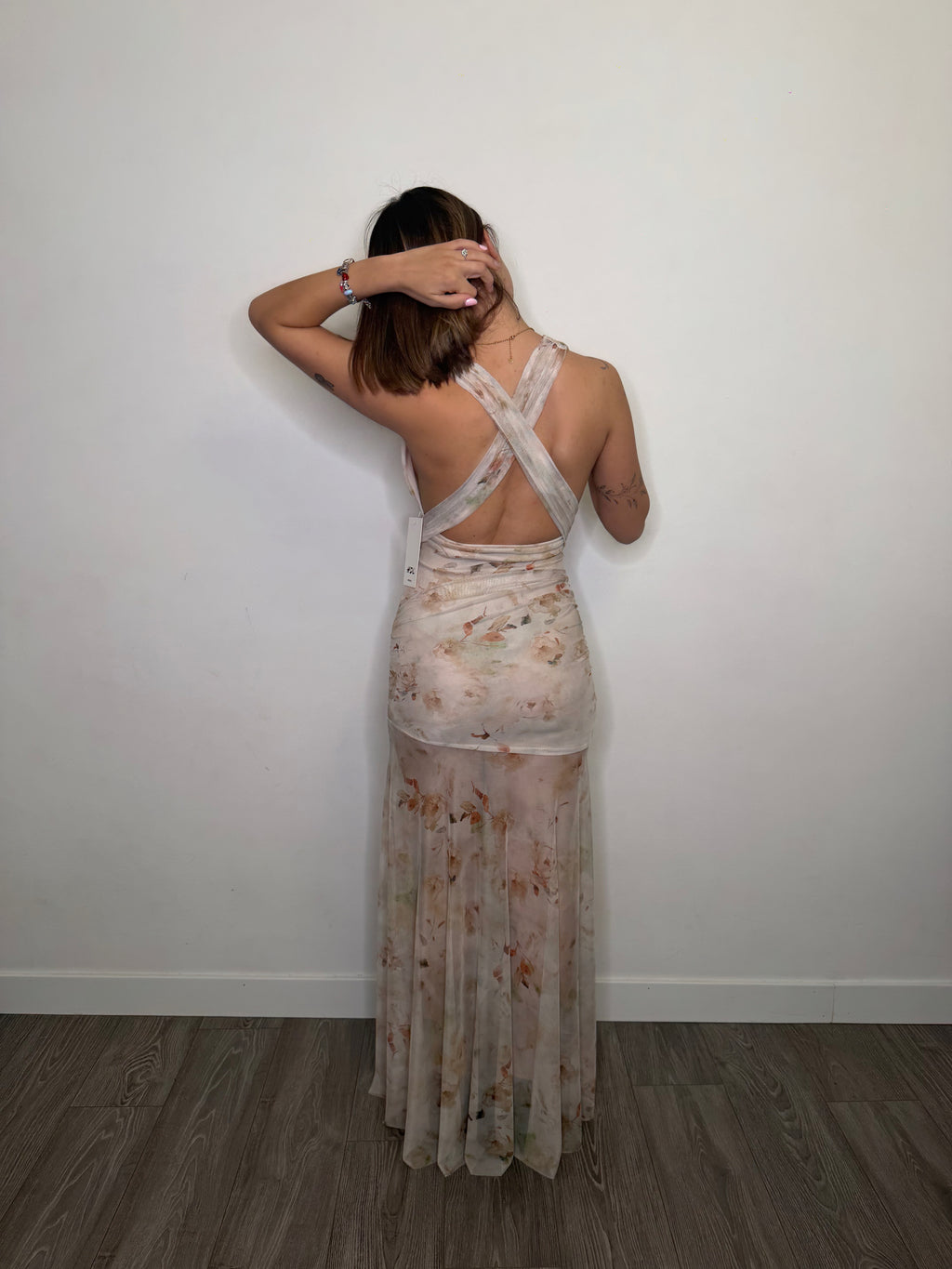 Abito Peony (variante beige)