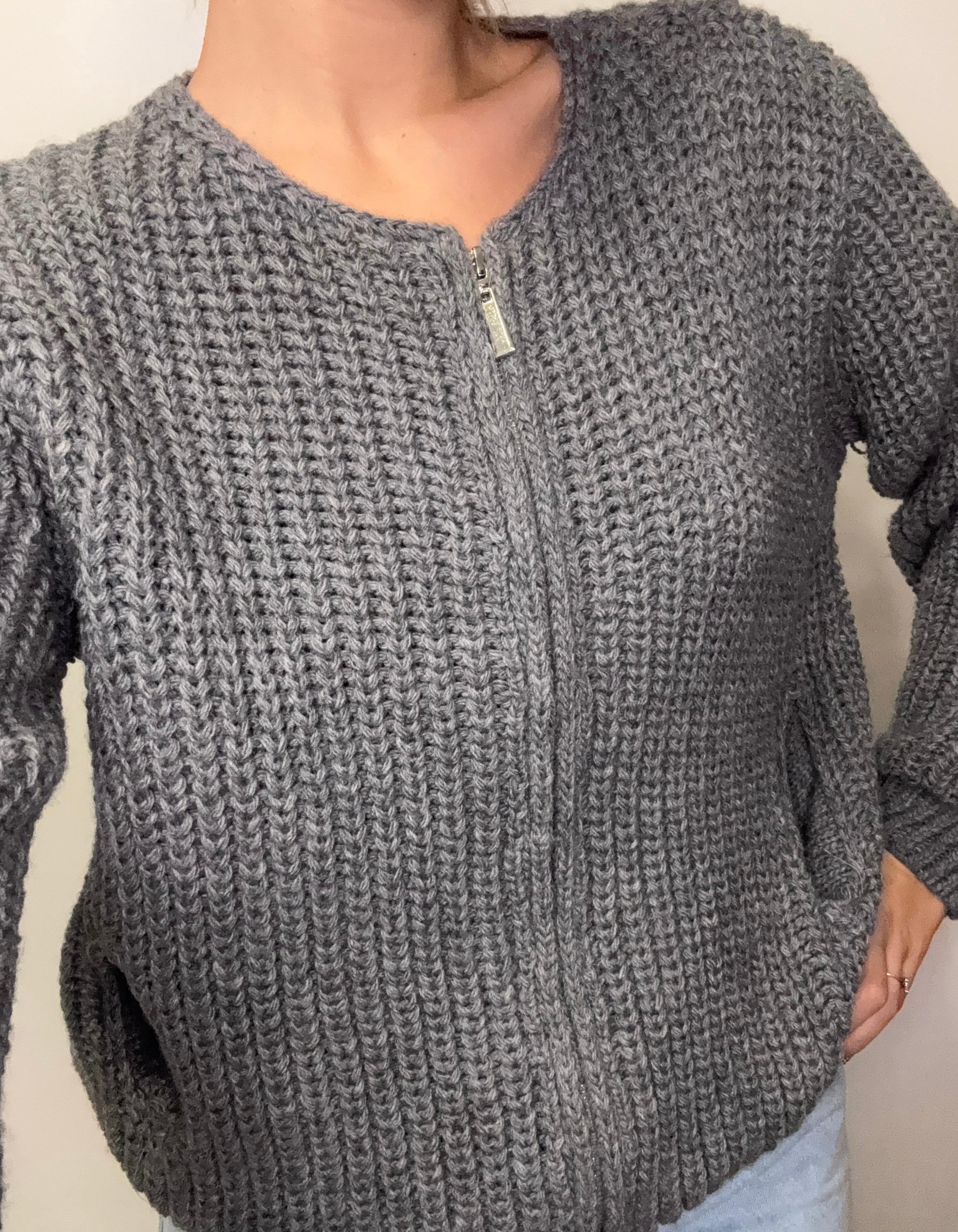 Cardigan Emily (variante grigia)