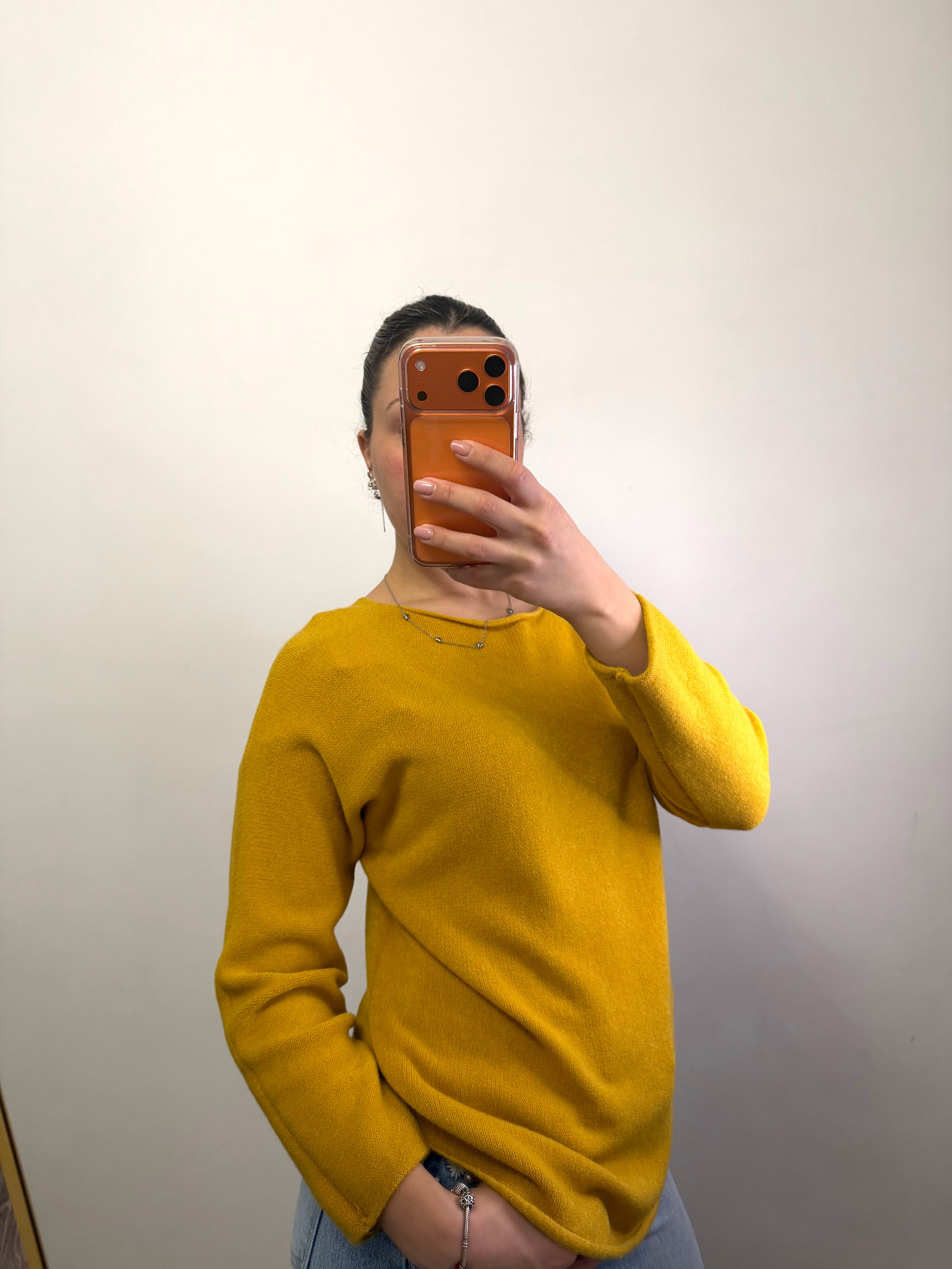 Maglioncino Basic (variante senape)