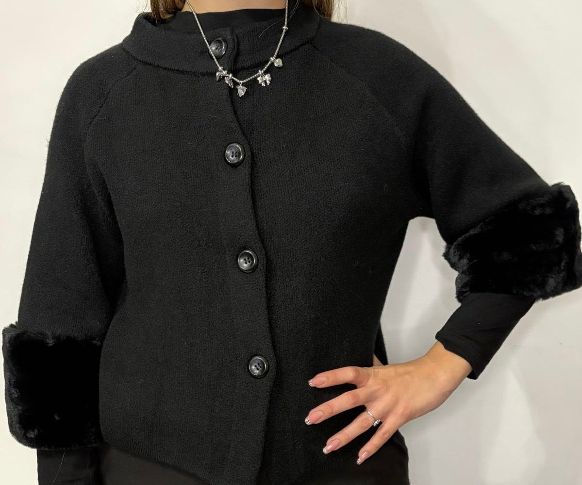 Cardigan Lilian (variante nera)